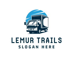 Truck Vehicle Logistics logo design