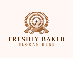 Culinary Baking Thermometer logo design