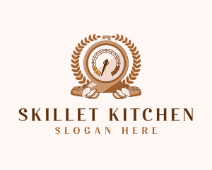 Culinary Baking Thermometer logo design