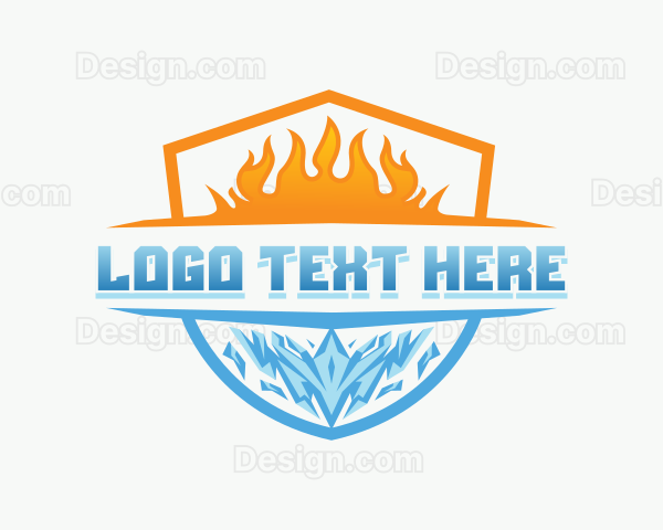 Hot Cold Ventilation Logo