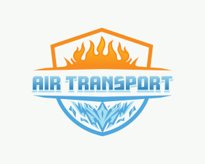 Hot Cold Ventilation logo design