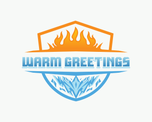 Hot Cold Ventilation logo design