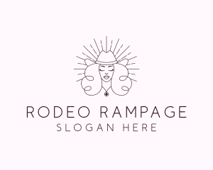 Cowgirl Jewelry Boutique logo design