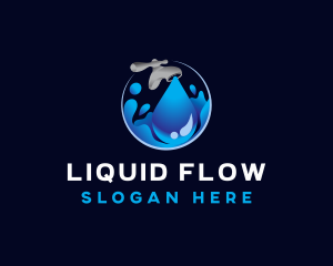 Water Faucet Plumbing logo design