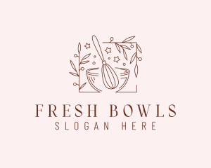 Whisk Baker Bowl logo design