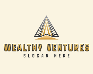 Pyramid Finance Business logo design