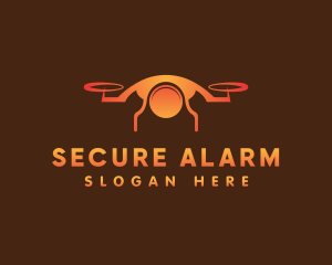 Security Drone Camera logo design