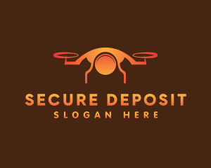 Security Drone Camera logo design