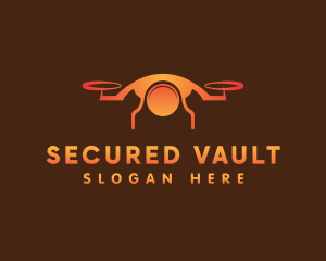 Security Drone Camera logo design