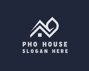 Roofing Home Builder logo design