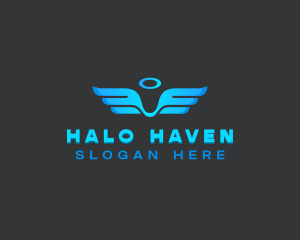 Angelic Wings Halo logo