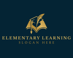 Graduation Learning Book logo design