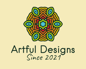 Colorful Mandala Art  logo design