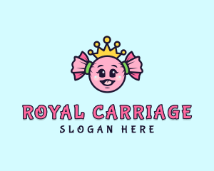 Royal Candy Princess  logo design