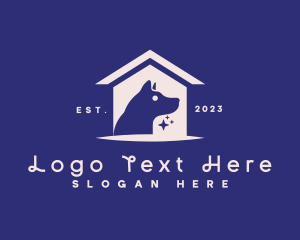 Pet Dog Kennel logo