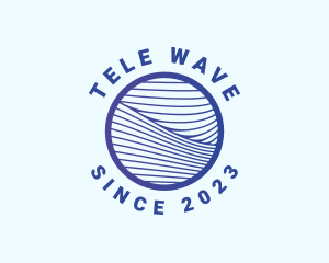 Wave Lines Company logo design