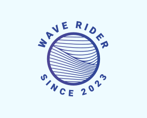 Wave Lines Company logo design