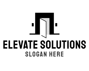 Classic Entrance Door logo design