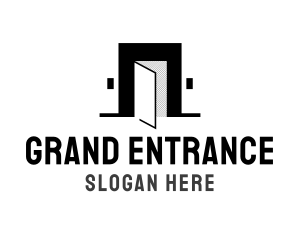 Classic Entrance Door logo design