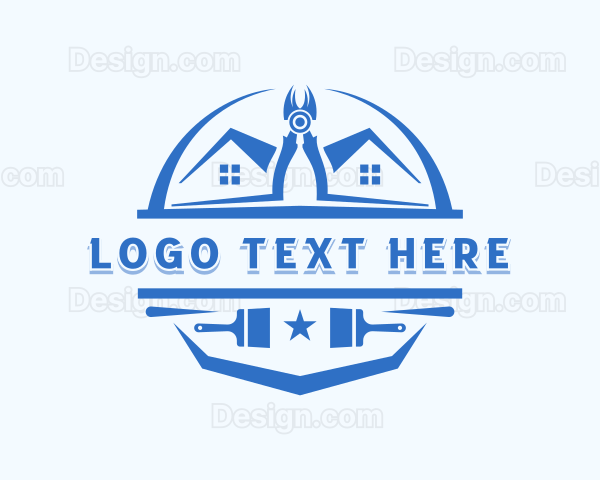 Carpentry Handyman Repair Logo