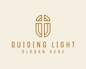 Holy Religious Cross logo design