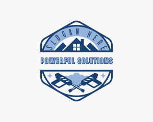 Pressure Washing Cleaner logo design