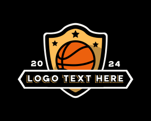 Basketball Sports Shield Tournament logo