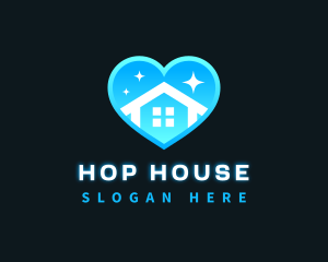 House Heart Charity logo design