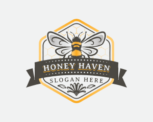 Bee Hive Honey logo design