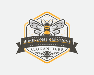 Bee Hive Honey logo design