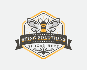 Bee Hive Honey logo design