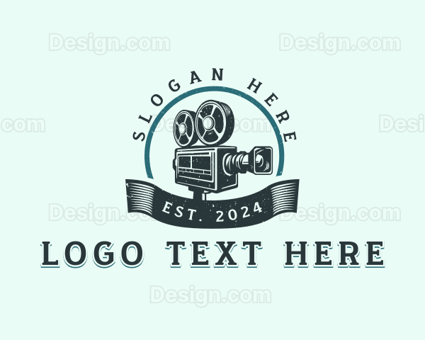 Video Film Camera Logo