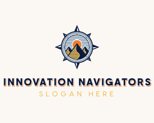 Navigation Compass Tour logo design