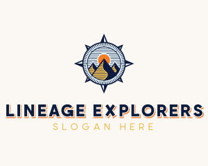 Navigation Compass Tour logo design