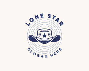 Cowboy Hat Costume logo design