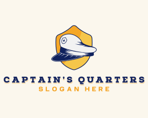 Captain Seafarer Hat logo design