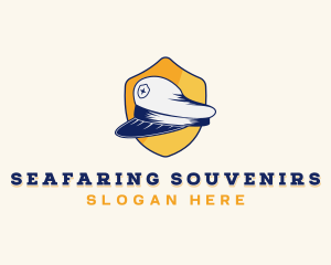 Captain Seafarer Hat logo design