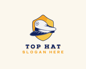 Captain Seafarer Hat logo design