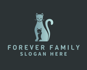 Pet Kitten Cat logo