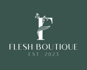 Organic Floral Boutique logo design