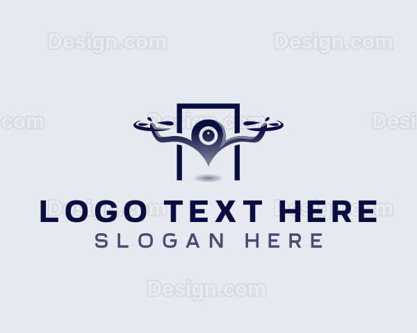 Aerial Drone Photography Logo