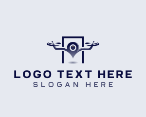 Aerial Drone Photography Logo