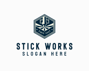 CNC Laser Fabrication logo design