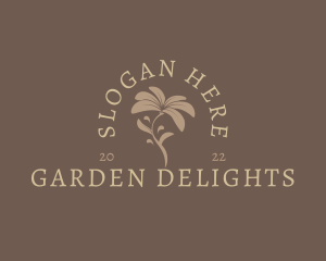 Floral Beauty Garden logo design