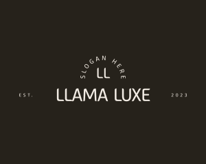 Luxe Event Styling Business logo design