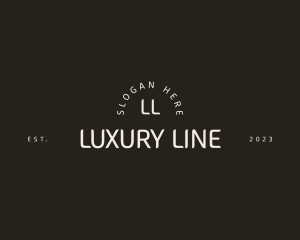 Luxe Event Styling Business logo design