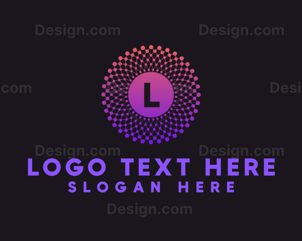 Generic Purple Letter Logo