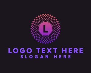 Generic Purple Letter  logo