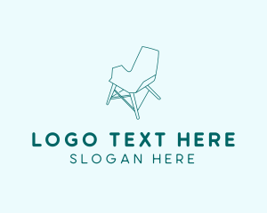 Blue Furniture Chair  logo