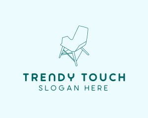 Blue Furniture Chair  logo